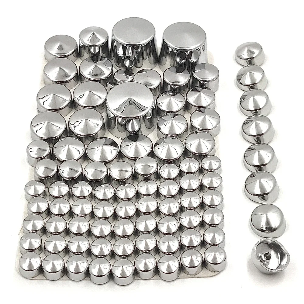 Motorcycle Chrome Bolts Toppers Caps For 2000-2005 2006 Harley Davidson Softail Twin Cam