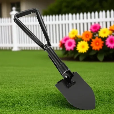 

Tool For Carbon High Saw Shovel, Gardening, Snow Shovel with Entrenching Trowel Storage Beach, Bag Folding Steel Edge, Camping