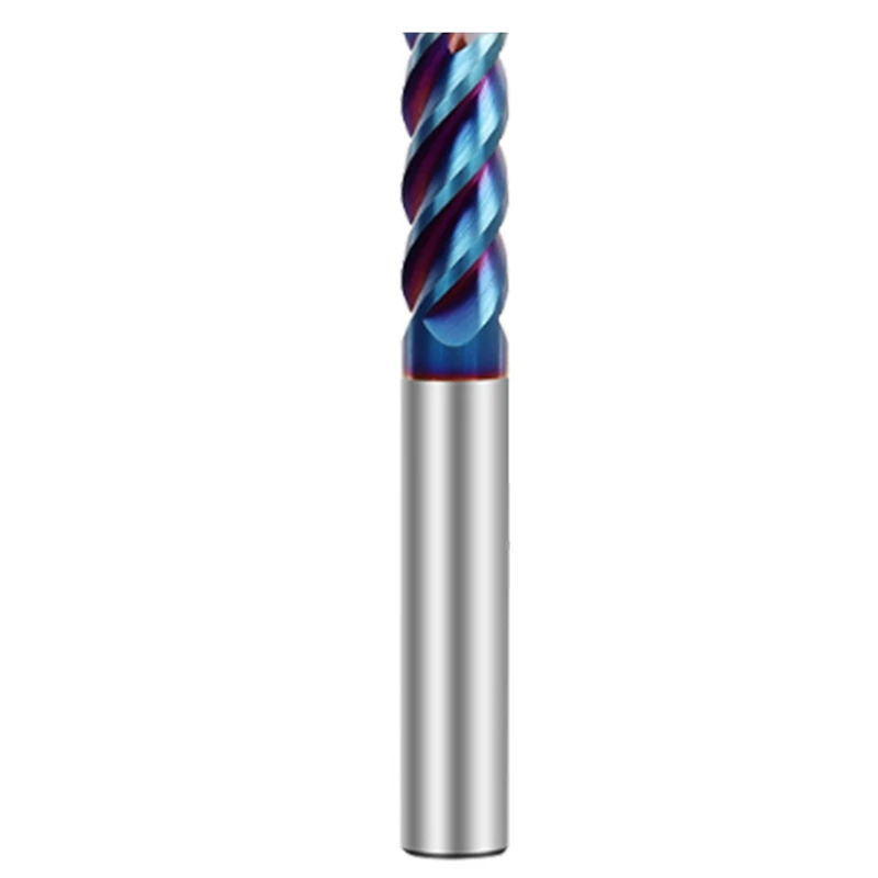 

65 Degree Tungsten Steel Milling Cutter Carbide CNC Machining Tool 4-Edge Special Flat Bottom End Mill