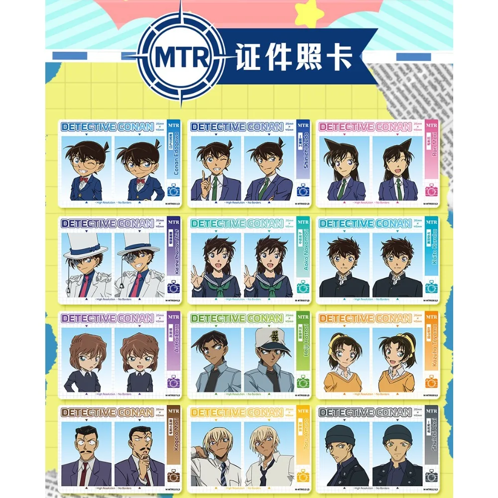 KAYOU – cartes de Collection de détective Conan authentiques, personnages d'anime Kudou Shinichi, cartes de scène classiques, cadeaux créatifs uniques
