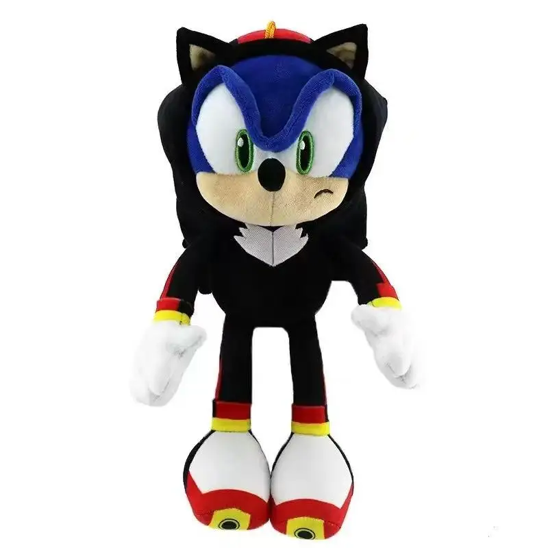 Nuevos Peluches de Sonic Cross Dressing: Muñecos de Peluche Suaves de Knuckles del Sonic Movie, Lindos Peluches de Animales de Dibujos Animados, Regalo de Cumpleaños para Niños