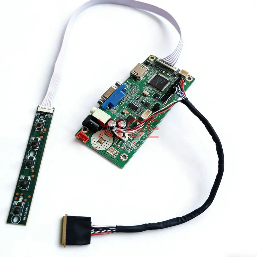 Комплект контроллерной платы для LTN156AT09 LTN156AT03 LTN156AT05 LTN156AT02, панель монитора ноутбука 1366*768, HDMI+VGA, 1366x768, LVDS-40 Pin