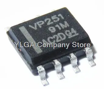 Refurbished SN65HVD251DR silk screen :VP251 SOP-8 chip   10PCS -1lot