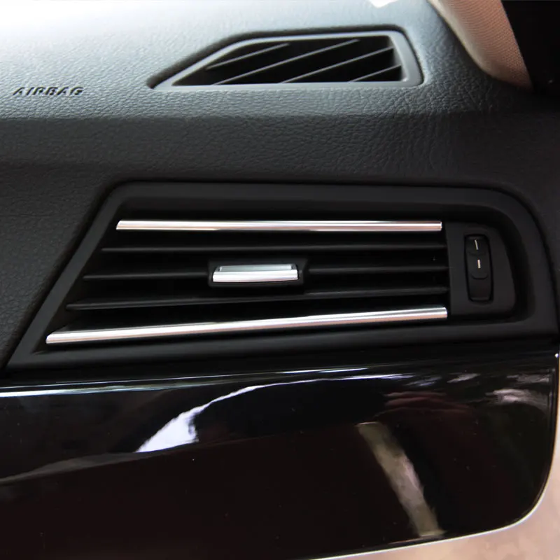 

For BMW 5 Series F10 520 525 2011-2015 ABS Chrome Air Conditioning Outlet Vent Trim For Left Hand Drive
