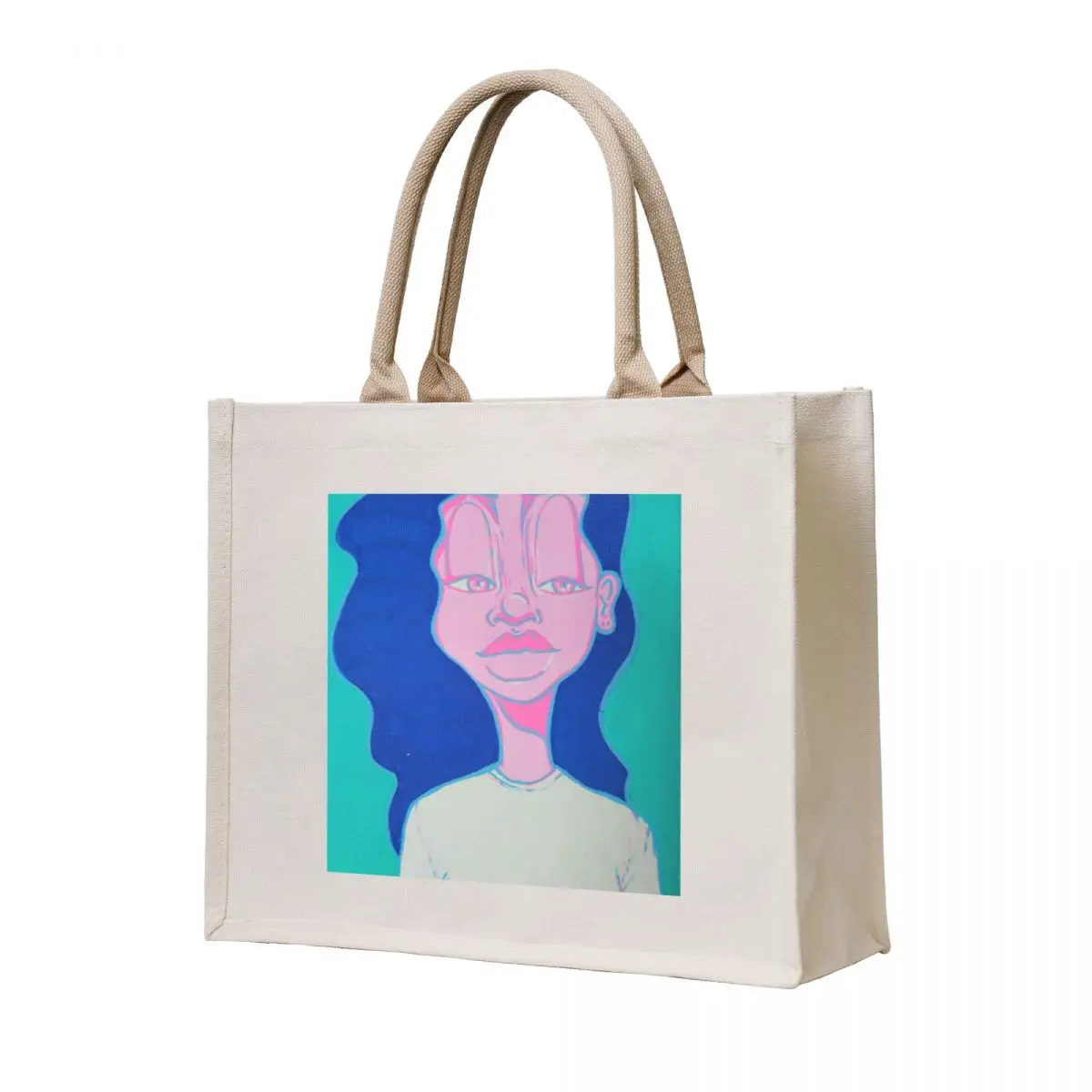 

Portrait 3 Tote Bag shopping cart bags tote bag screen shopping bag cloth woman