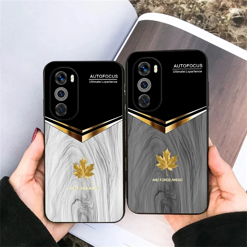 

Golden Cute Maple Leaf For Motorola Moto G04 G05 14 15 24 34 35 54 55 75 84 85 Edge 40 50 Fusion 60 Fusion TPU soft phone case