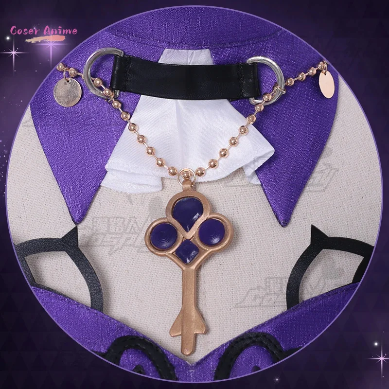 Herta 코스프레 의상 게임 Honkai: 스타 레일 유니폼 할로윈 카니발 파티 크리스마스 역할 놀이 의류 의류