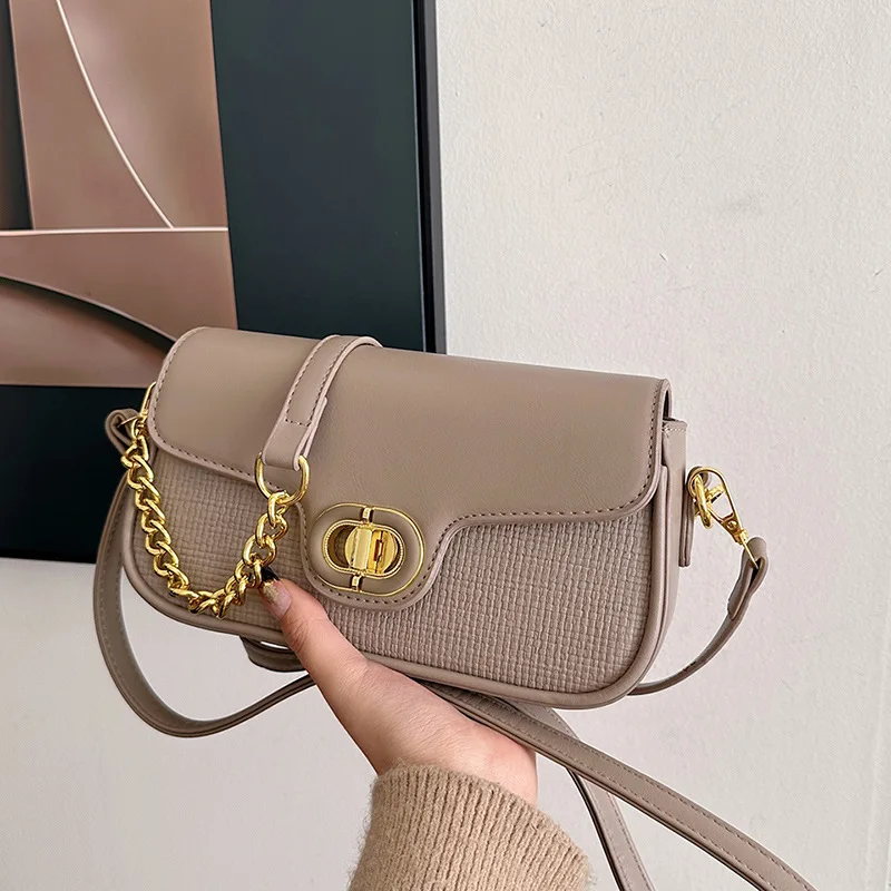 

2025 Vintage Chain Bag - Elegant Shoulder Purse with Adjustable Strap