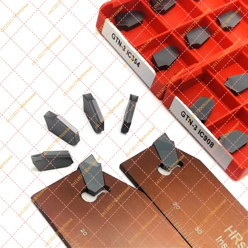 for HRSSK NCIH26/32-03 Grooving Holders with GTN3-IC908/354 Carbide Inserts, High-Precision Tools