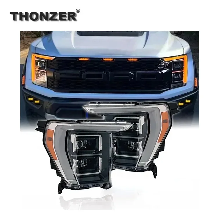 

For Ford F150 Accessories Full LED Headlights For Raptor F150 2020-2023 Headlamp