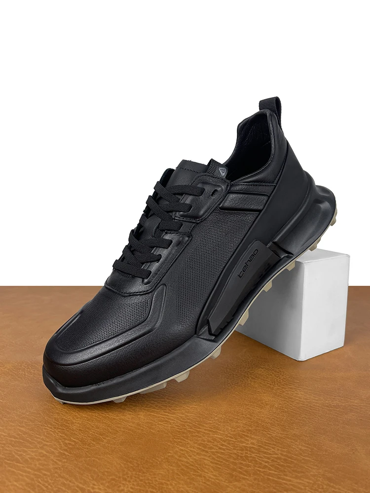 Leather Men's Casua… - image