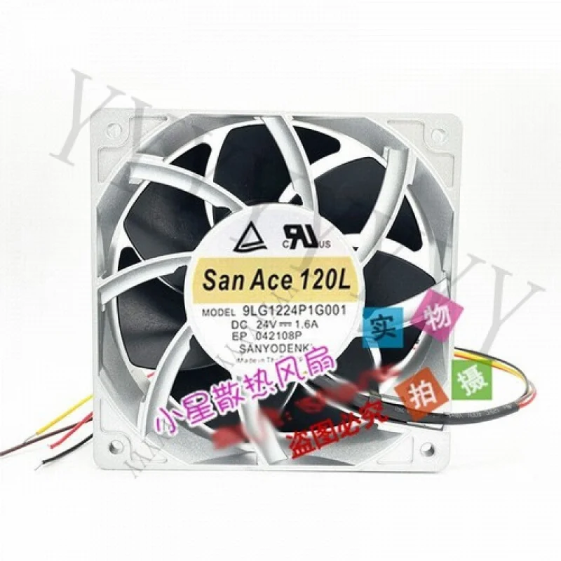 

Y+SANYO 9LG1224P1G001 24V 1.6A 12CM PWM speed control violence cooling fan