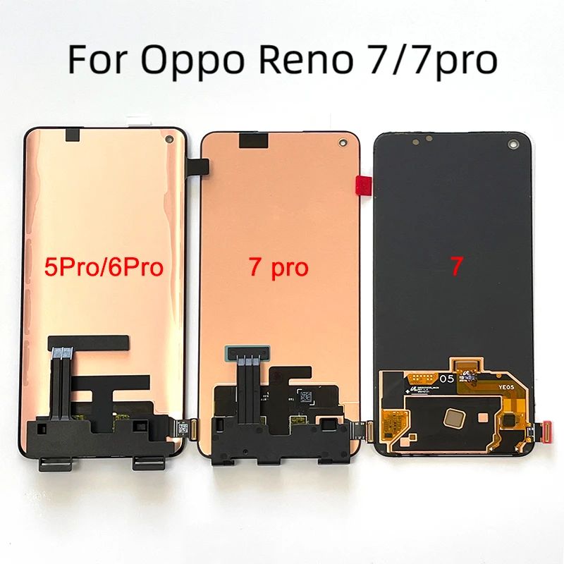 

Original AMOLED Display For OPPO Reno7 5G LCD CPH2371 LCD Touch Screen Digitizer Assembly Replacement Parts OPPO Reno7 Pro 5G