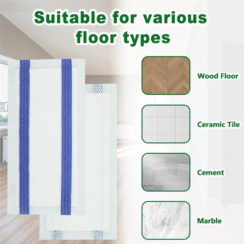 A005-وسادات ممسحة رش لتنظيف الأرضيات من الخشب الصلب، عبوة كنس متعددة الأسطح لـ Swiffer Wet Jet