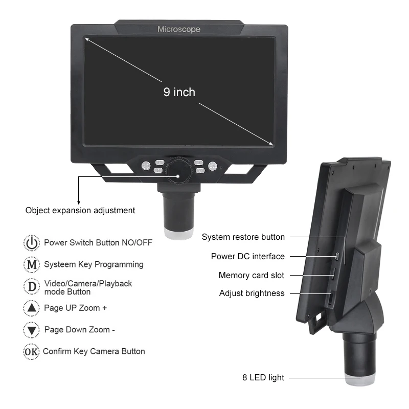 12MP HD Digital Microscope 9