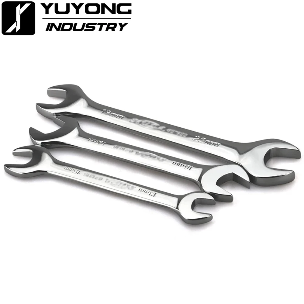 

Double Head Open End Wrench 5.5-41mm High Carbon Steel Combination Wrench Hex Spanner Wrench For Auto Repair Hardware Tool