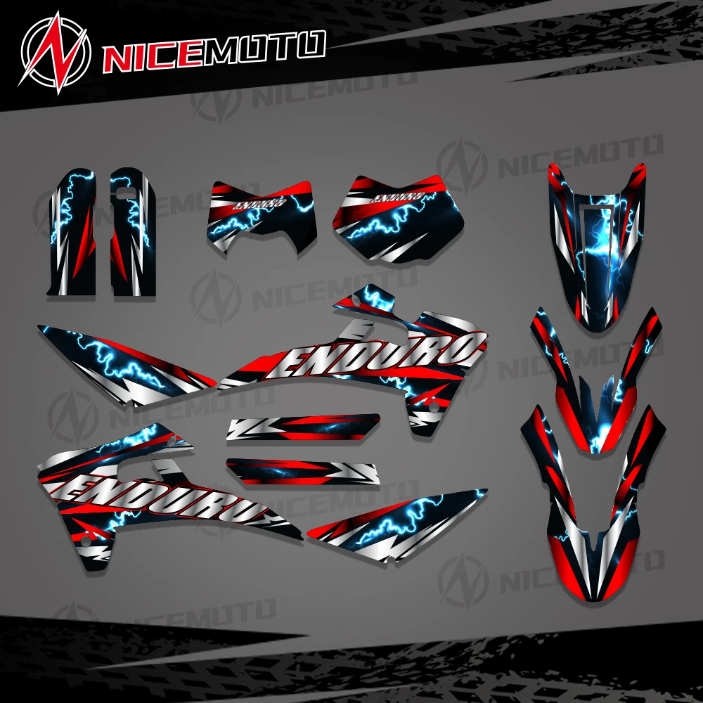 Grafika Motocyklowa Naklejki Pełny Zestaw FANTIC ENDURO 50 125 250 2017-2020 2018 2019