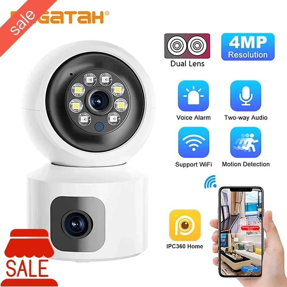 IP WIFI Camera Indoor P2P Wireless Baby Monitor Home Security Auto Tracking Night Vision IP Surveillance Camera