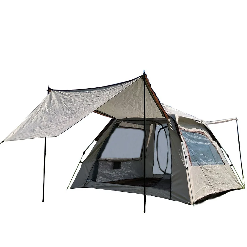 Sky Tent, One Bedroom, One Living Room, Fully Automatic Quick Opening and Folding Portable Outdoor Two in One