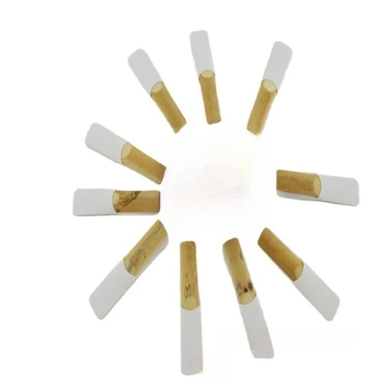 

[Saxophone Musical Instrument Accessories] B Flat Tenor Saxophone Reed 2.5/10 Piece Bamboo Reed