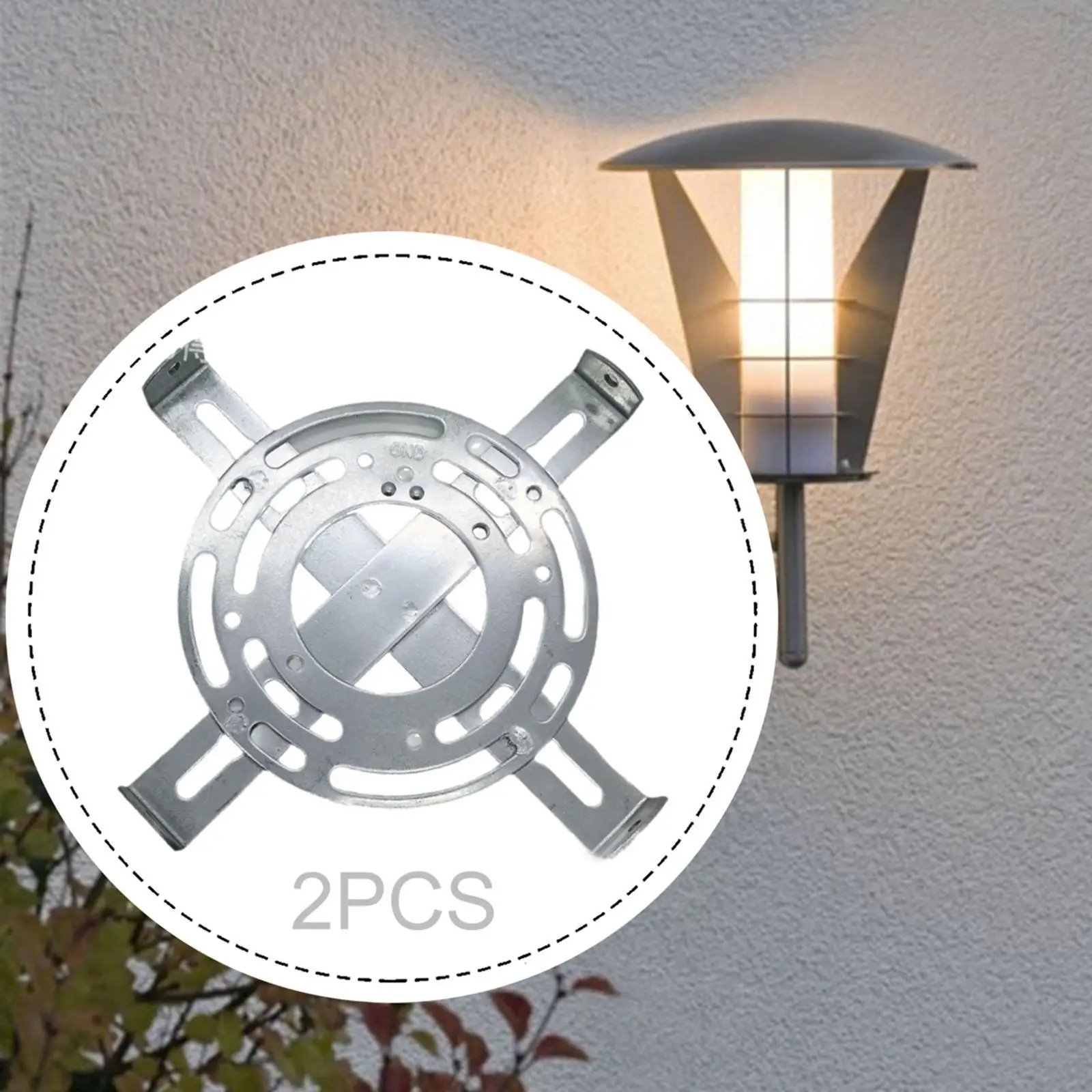 Light Fixture Mounting Bracket Durable Iron Support Plate for Modern Pendant Lamps in Bedroom