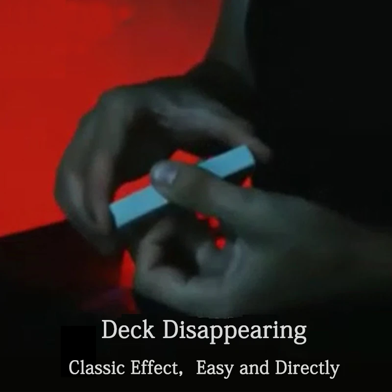 Deception by Ilya Melyukhin Gimmick Cards Magic Tricks Illusions Deck Vanish Super Visual Magic Props Close up Street Magic Toys