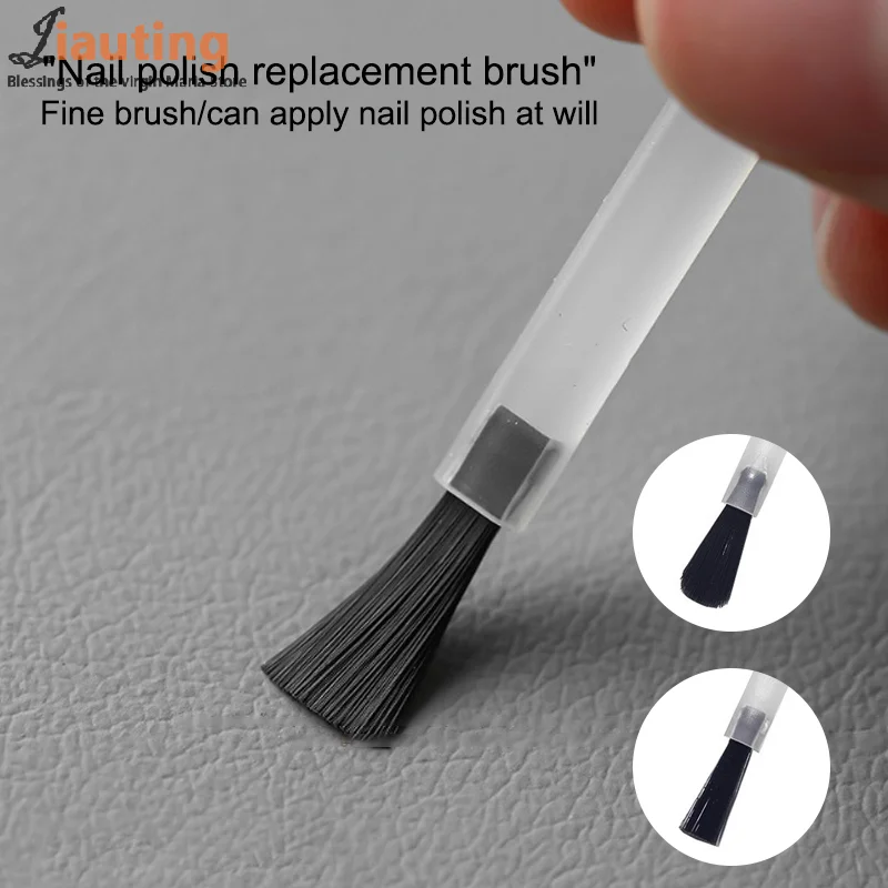 10/25/66pcs Disposable Nail Polish Brush Nail Polish Bottle Replacement Brush Nail Art Brush Liquid Applicators Manicure Tools