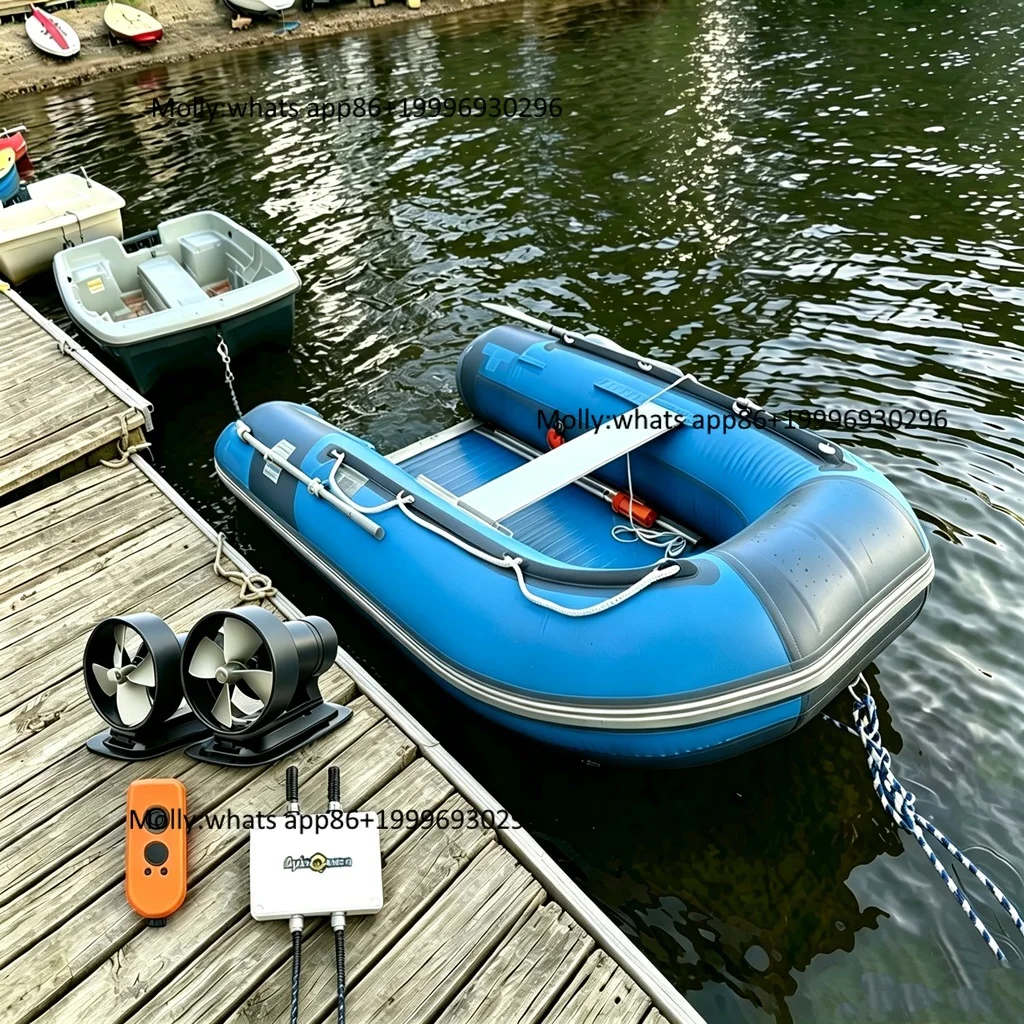 Factory-direct Brushless Underwater Thruster 2600W 119LBS Thrust Motor for Jet Boat Kayaks Watercraft Play Electric Surfboard