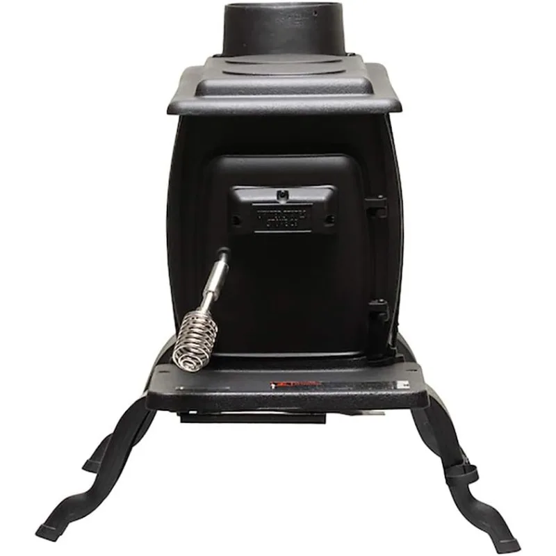 Company Rustic 900 Square Foot Clean Cast Iron Log Burning Wood Stove Reaching Up T0 54,000 BTUswith Cool Touch Safety Handle