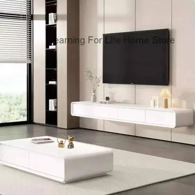 

Tv Fireplace White Stands Living Room Universal Organizer Storage Salon Designer Tv Table Modern Muebles Chinese Style Furniture