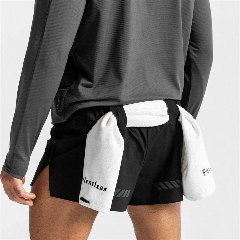 Men\'s Shorts New Summer Sports Fitness Quick-drying Breathable Stretch Shorts Gym Running Training Bodybuilding Beach Pants