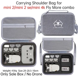 Storage Bag for DJI Mini 4K/Mini 2SE/Mini 2 Fly More Combo Carrying Shoulder Bag Drone RC N1 Battery Charge Manager Accessorie