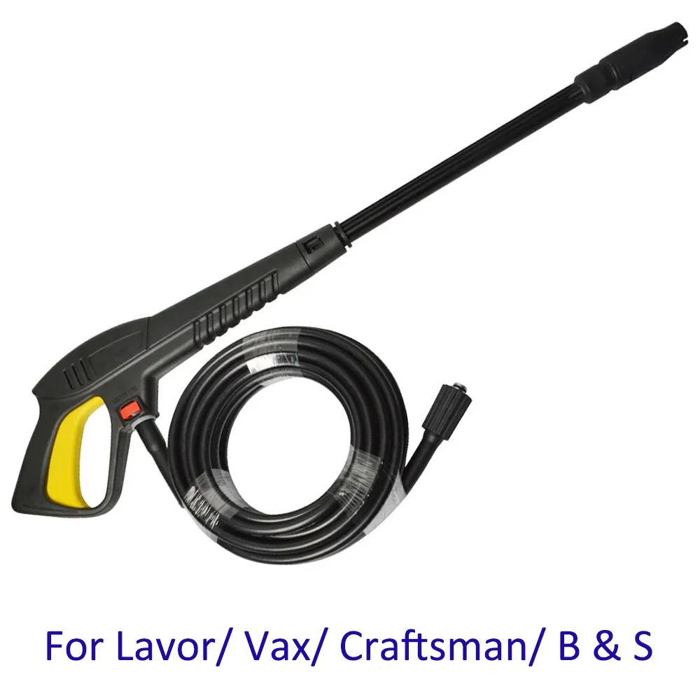 

Pressure Washer Gun Lance Nozzle Jet Water Spray Gun Wand Nozzle for Lavor Lavorwash Bauker Vax Craftsman Generac Oleo-Mac