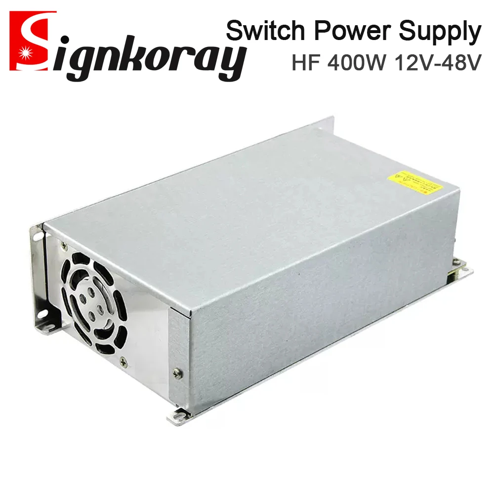 SignkoRay 400W Switch Power Supply HF400W-S 12V 24V 36V 48V Single Output for Industrial Control Communication Display Screen