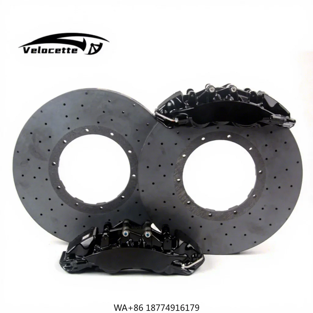 

Velocette Big Front Brake Caliper Kit 6 Pistons New High Performance 9560 Carbon Ceramic Disc for GTS La