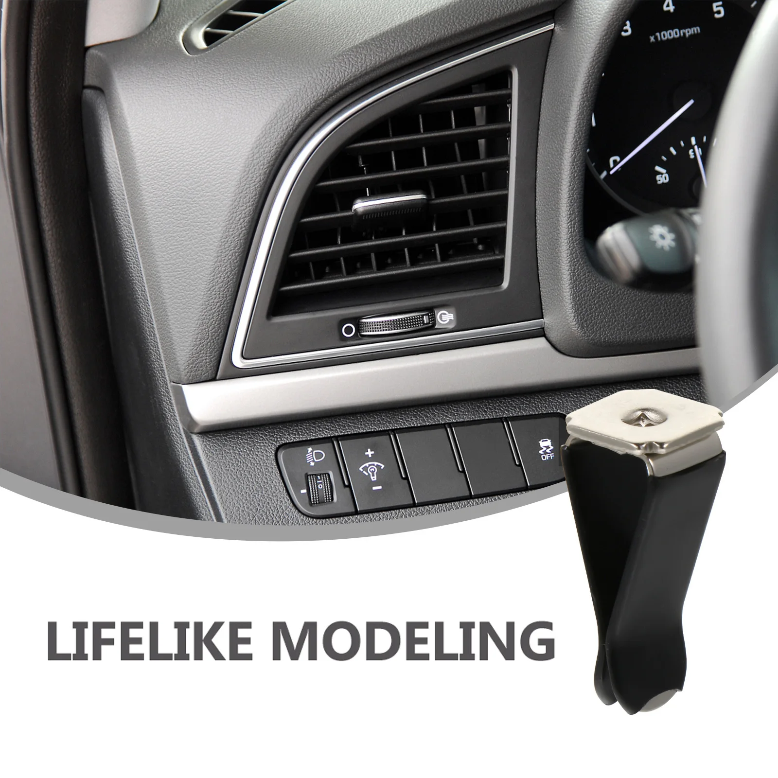 

40Pcs Car Vent Aromatherapy Clip Perfume Diffuser Air Freshener Clips Plastic Car Clip Protect Scratch Suitable for Multiple