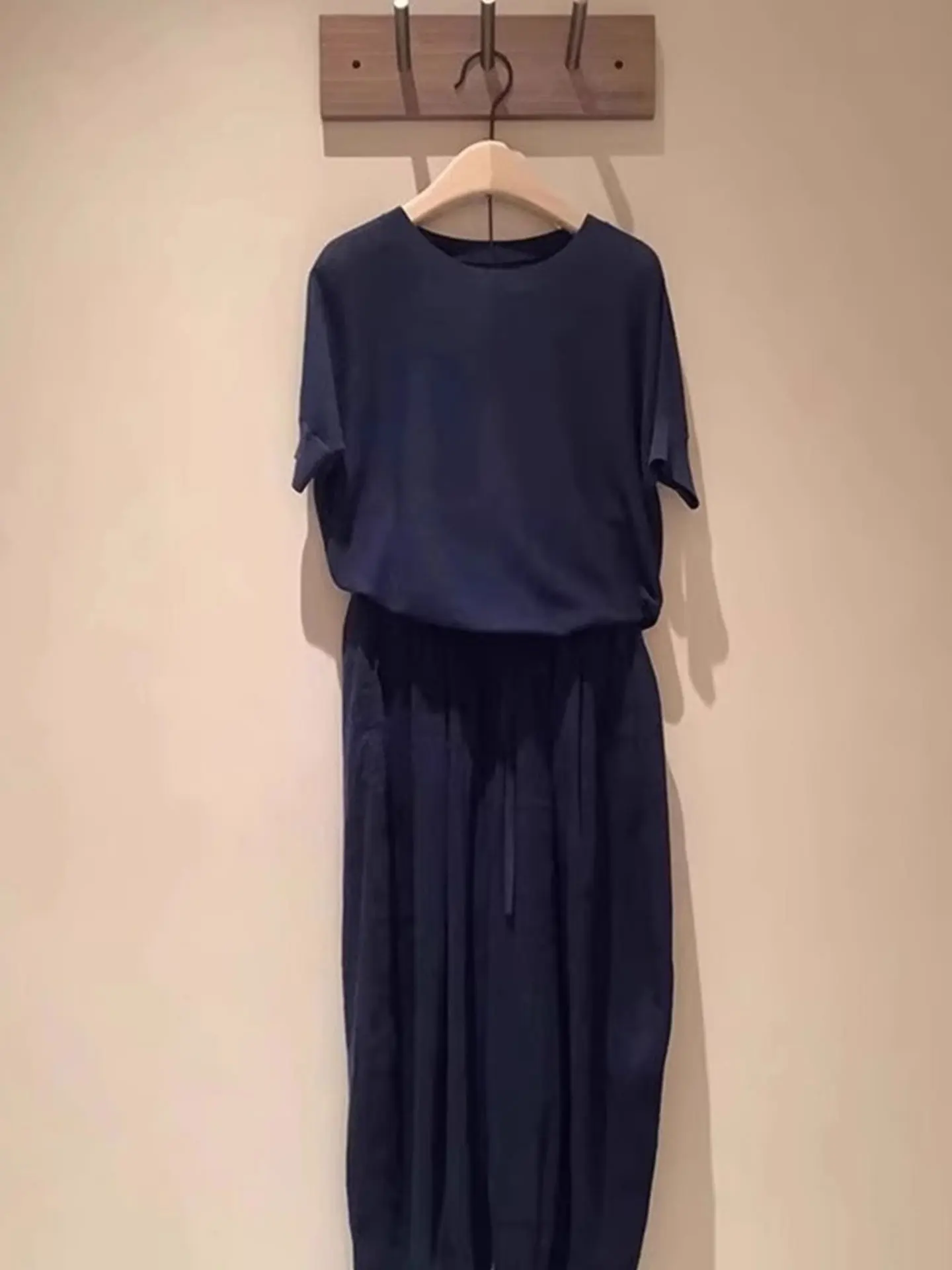 

Корейская трикотажная основа Pure Color ort Sve Ice Silk, универсальная, удобная для поездок на работу, дышащая, летняя, Новое поступление