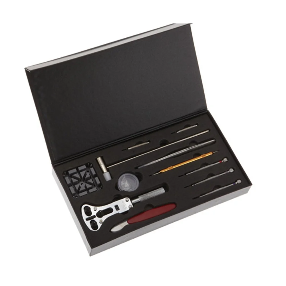 

29Pcs Watch Repair Kit Professional Spring Bar Tool Set Back Case Opener Band Link Pin Remover Screwdrivers Maintenance Tools