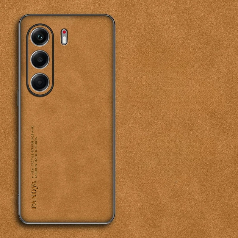 Für TECNO CAMON 40 Pro Fall Schaffell PU Leder Abdeckung für TECNO CAMON 40 40Pro 5G Matte Weiche Silikon stoßfest Stoßstange – Detail 9
