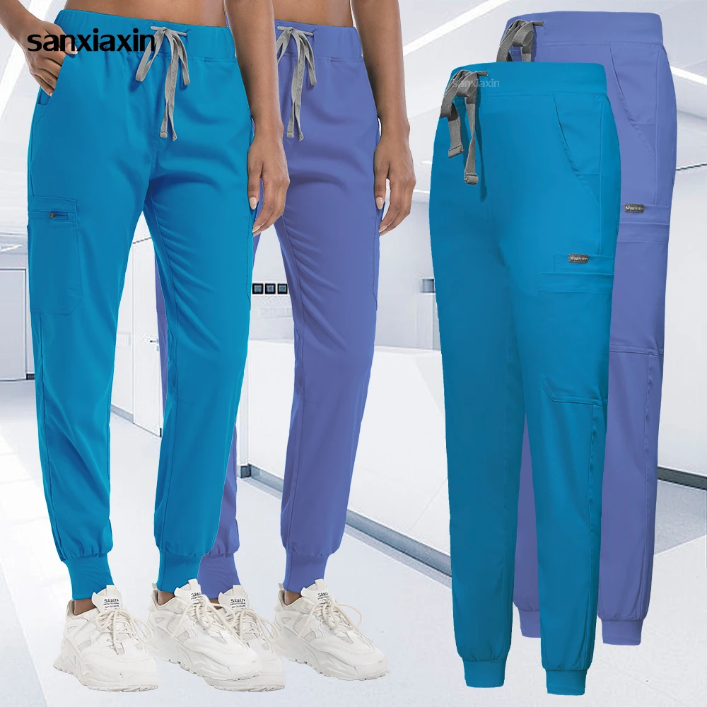 

Multicolor Medical Nurse Uniform Bottoms Pet Grooming Work Trouser Dental Clinic Nursing Scrub Pants Surgical Pants Jogger Pants