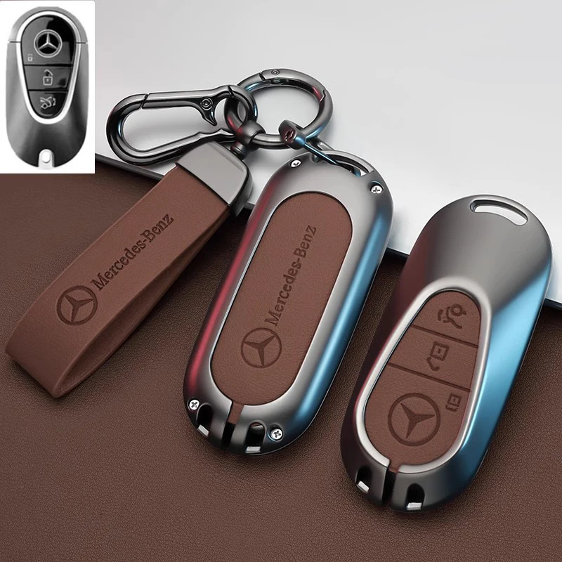 Applicable to Mercedes-Benz S-Class E300 key protective case s400 car glc300 protective case bag men's decoration c260l