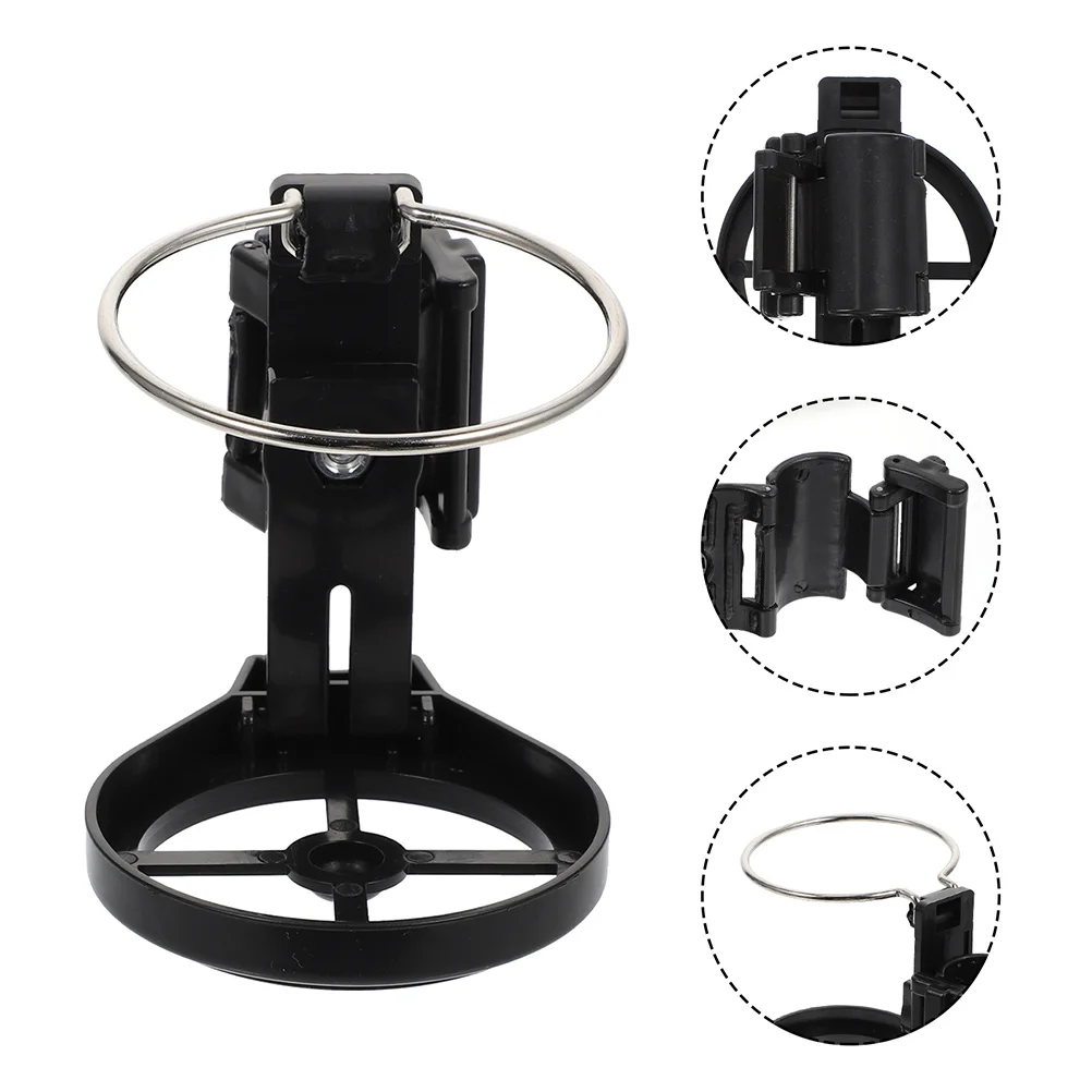 3 Pcs Folding Cup Holder Convenient Rack Fishing Chair Cell Phone Car Mount Supply