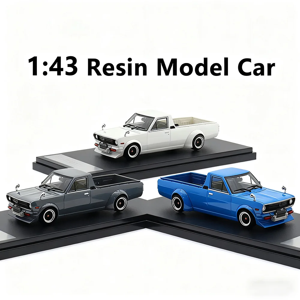 

Hi-Story 1:43 Datsun Sunny Truck 1979, индивидуальная модель автомобиля, литая под давлением смола, высокая имитация, ограниченная коллекционная модель, подарок