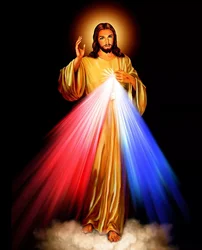 Divine Mercy Image Love Jesus Christ Motivational Print Art Canvas Poster For Living Room Decor Home Wall Picture