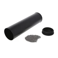 Pro Stainless Steel Cylinder Sand Shaker Rhythm Musical Instruments Percussion 3 Color Dropshipping 4