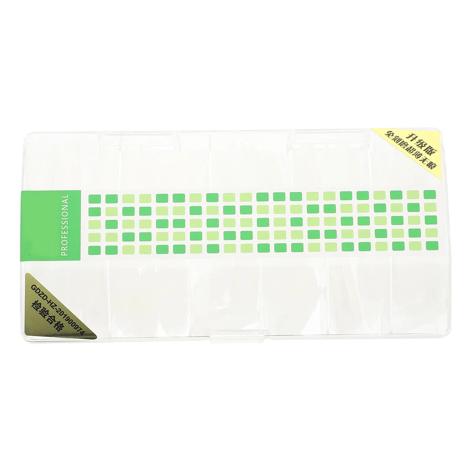 

Clear Plastic Tips Fake Press Nails Piece DIY Manicure Natural Transparent Tape Almond Nail Tips False Nails Detachable Patches