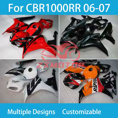 ZXMT Fairings for Honda CBR 1000RR 06 07 Motorcycle Bodywork Customizable CBR1000RR 2006 2007 Fairing Kit