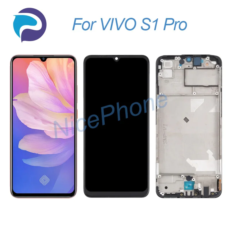 

for VIVO S1 Pro LCD Screen + Touch Digitizer Display 2340*1080 1920, PD1945F_EX, 1920_20 For VIVO S1 Pro LCD Screen Display