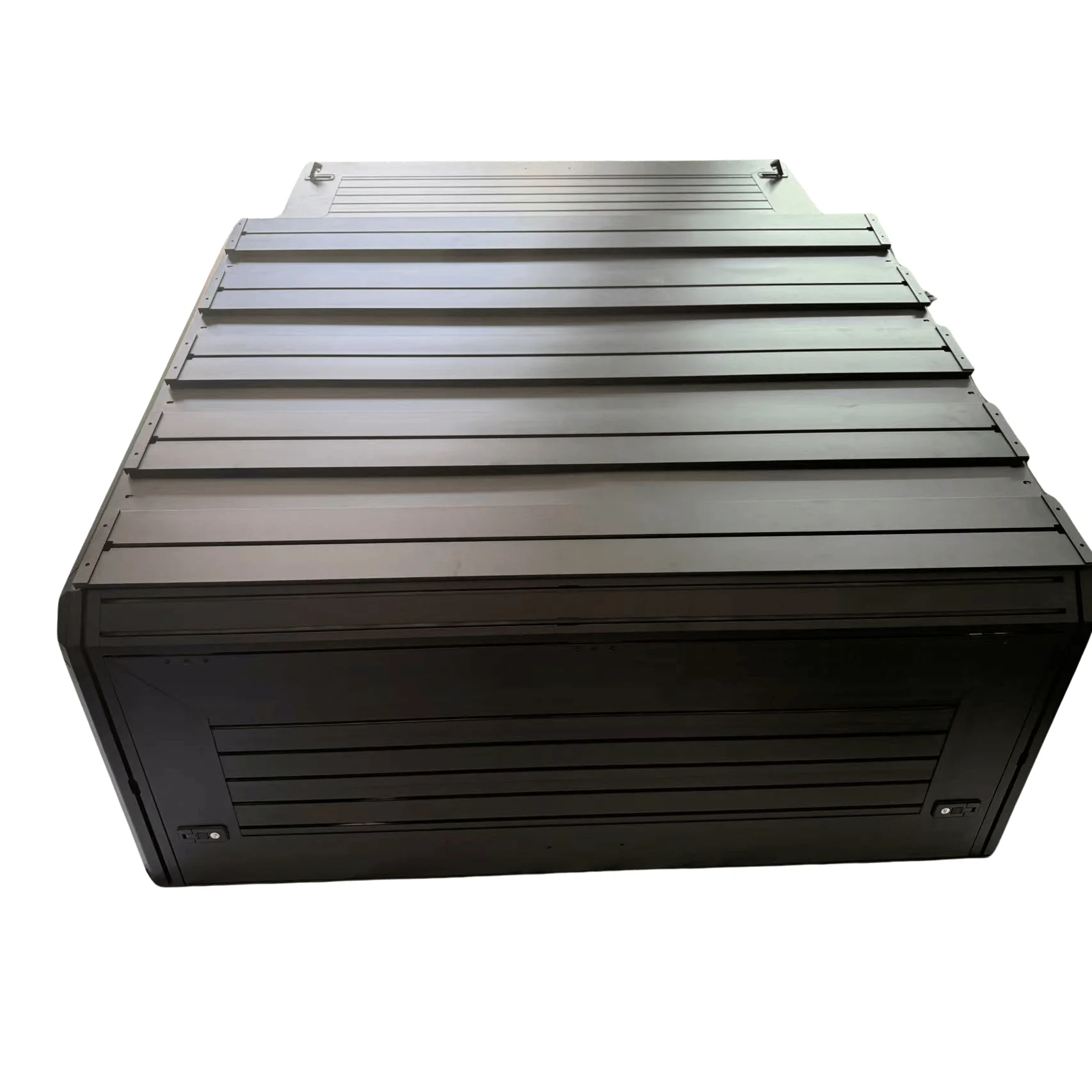 

Aluminum Black Cover Pickup Truck Canopy Hard Shape Hardtop with Locking & Waterproof Function