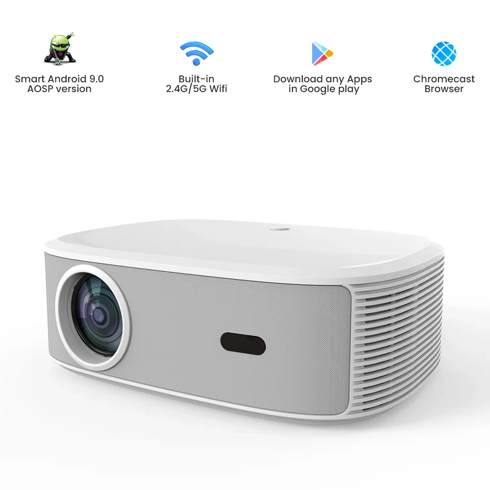 YYHC-The new trend 10000 projectors for outdoor/home theater HD smart mirroring projectors